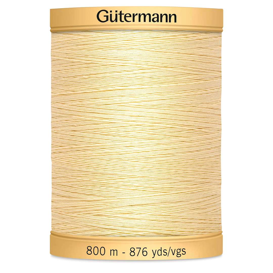Open in modal - Gutermann Cotton Thread - Vanilla Cream, 876 yd Spool