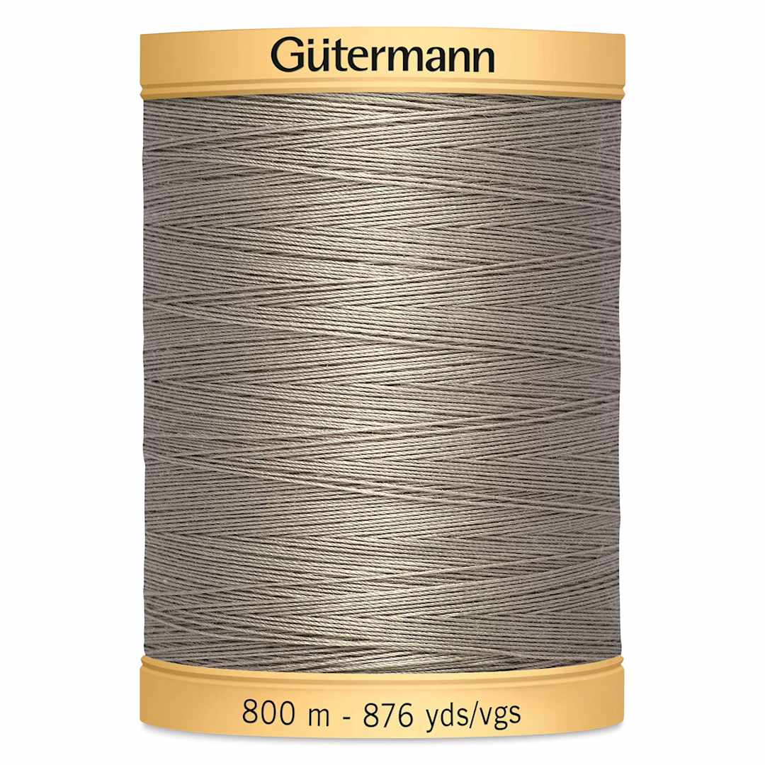 Open in modal - Gutermann Cotton Thread - Gray, 876 yd Spool