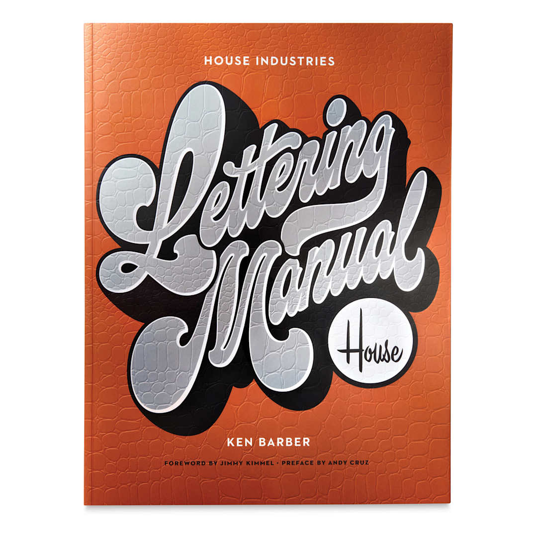 Open in modal - Lettering Manual, Book Cover