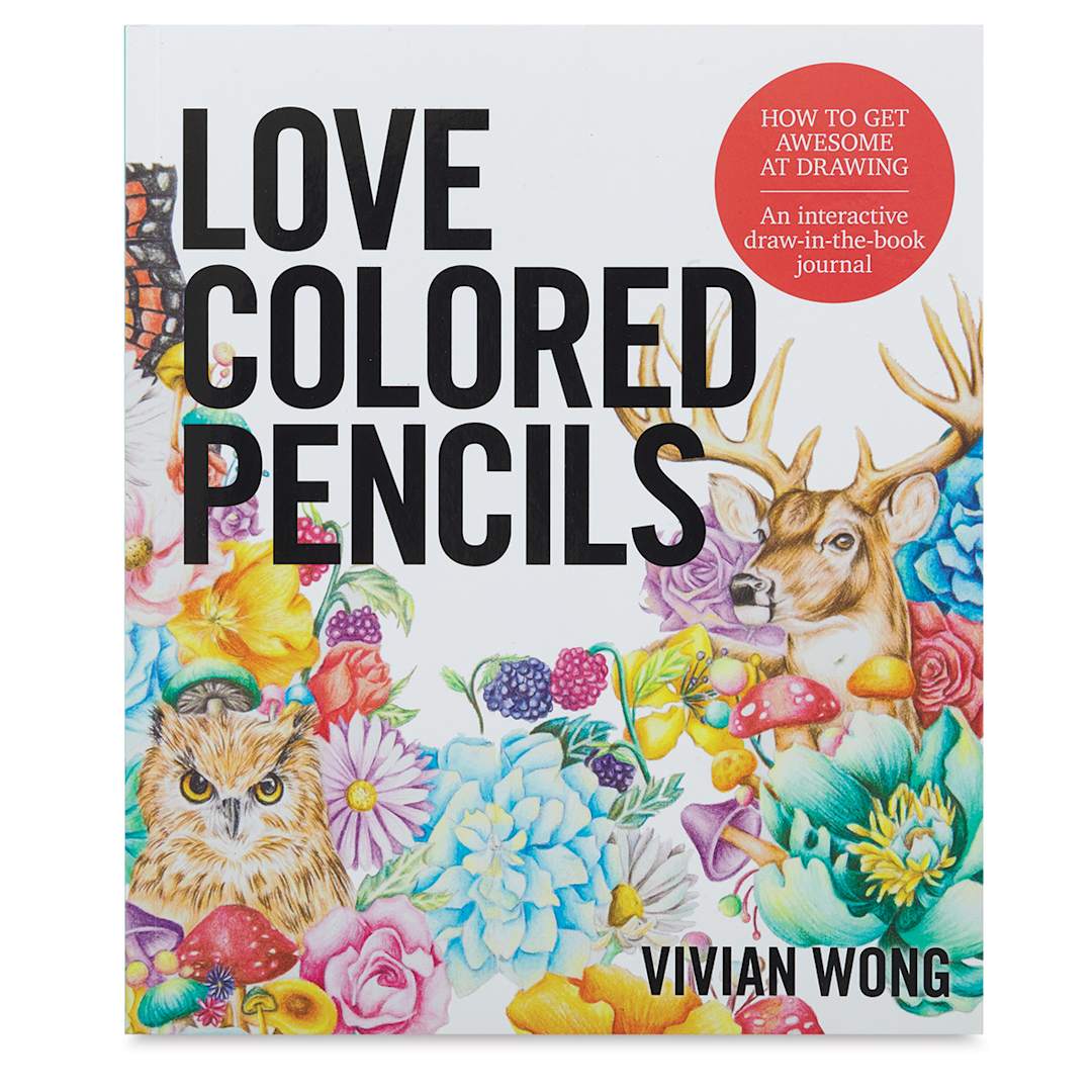 Open in modal - Love Colored Pencils - Front cover of book