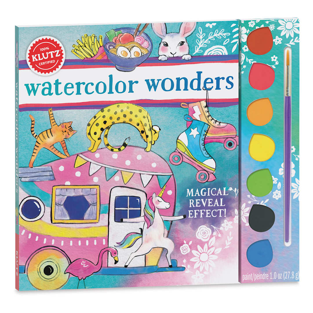 Open in modal - Klutz Watercolor Wonders Kit