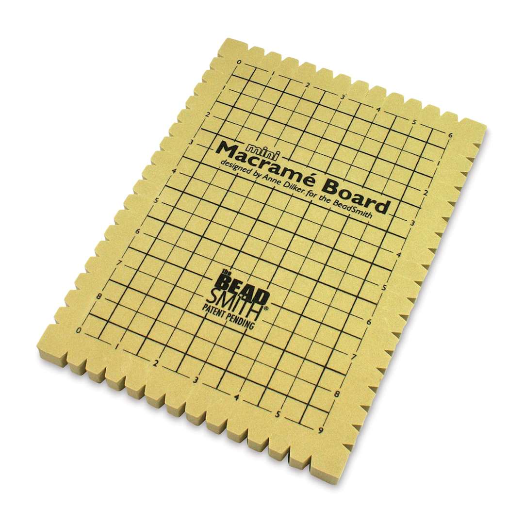 Open in modal - Beadsmith Macramé Board - Mini size board angled
