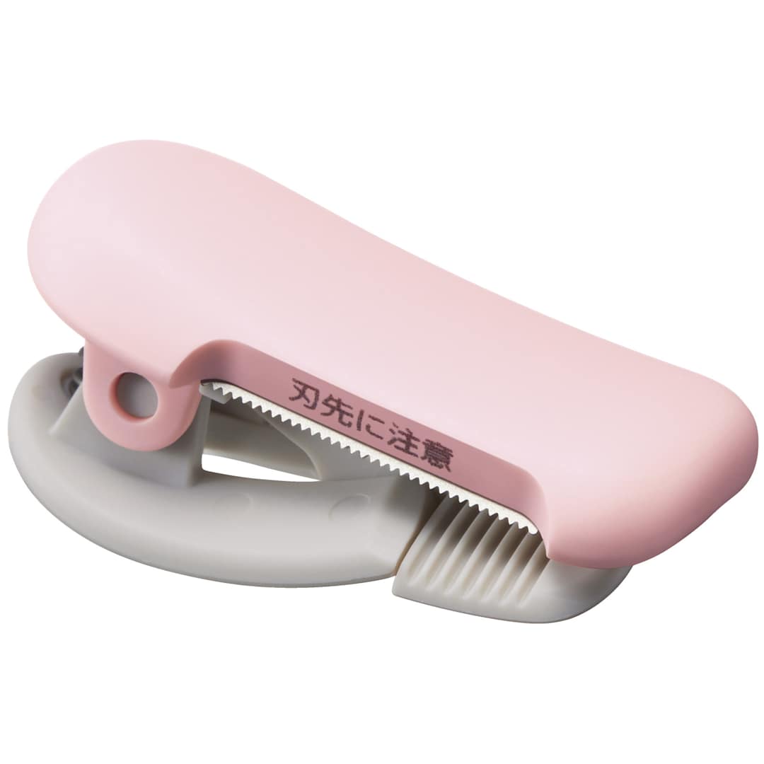 Open in modal - Kokuyo Karu Cut Masking Tape Cutters, Light Pink