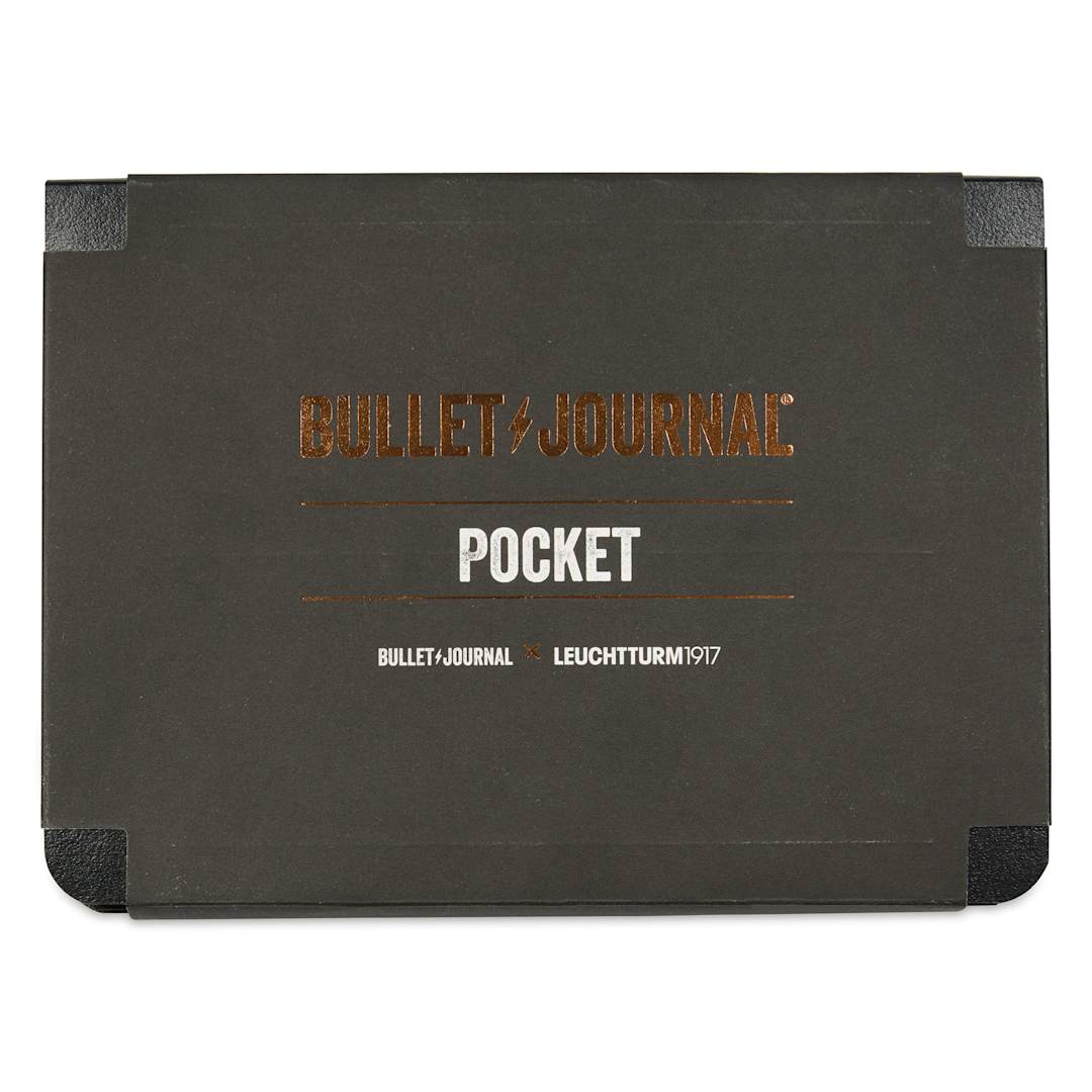 Open in modal - Leuchtturm1917 Bullet Journal Pocket Edition, Pkg of 3, front of packaging