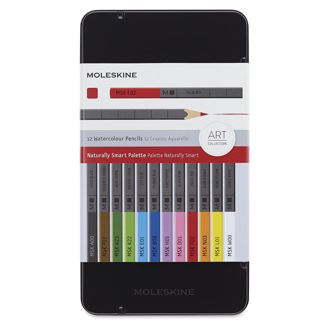 Open in modal - Moleskine Watercolor Pencil Set - Set of 12, Assorted