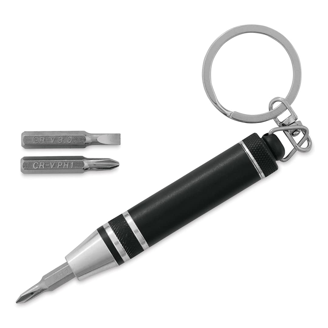 Open in modal - Blick Artists Serving Artists Mini-Screwdriver Keychain