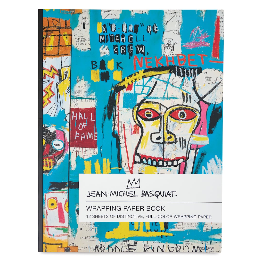 Open in modal - Basquiat Wrapping Paper Book, front cover