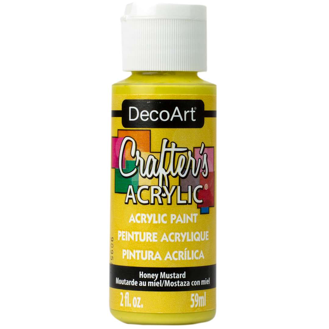 Open in modal - Crafter's Acrylic Paint Honey Mustard