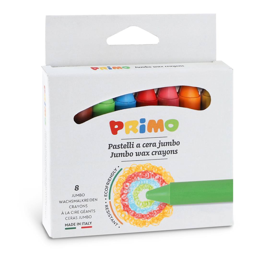 Open in modal - Jumbo Wax Crayon Set 8-Color Set
