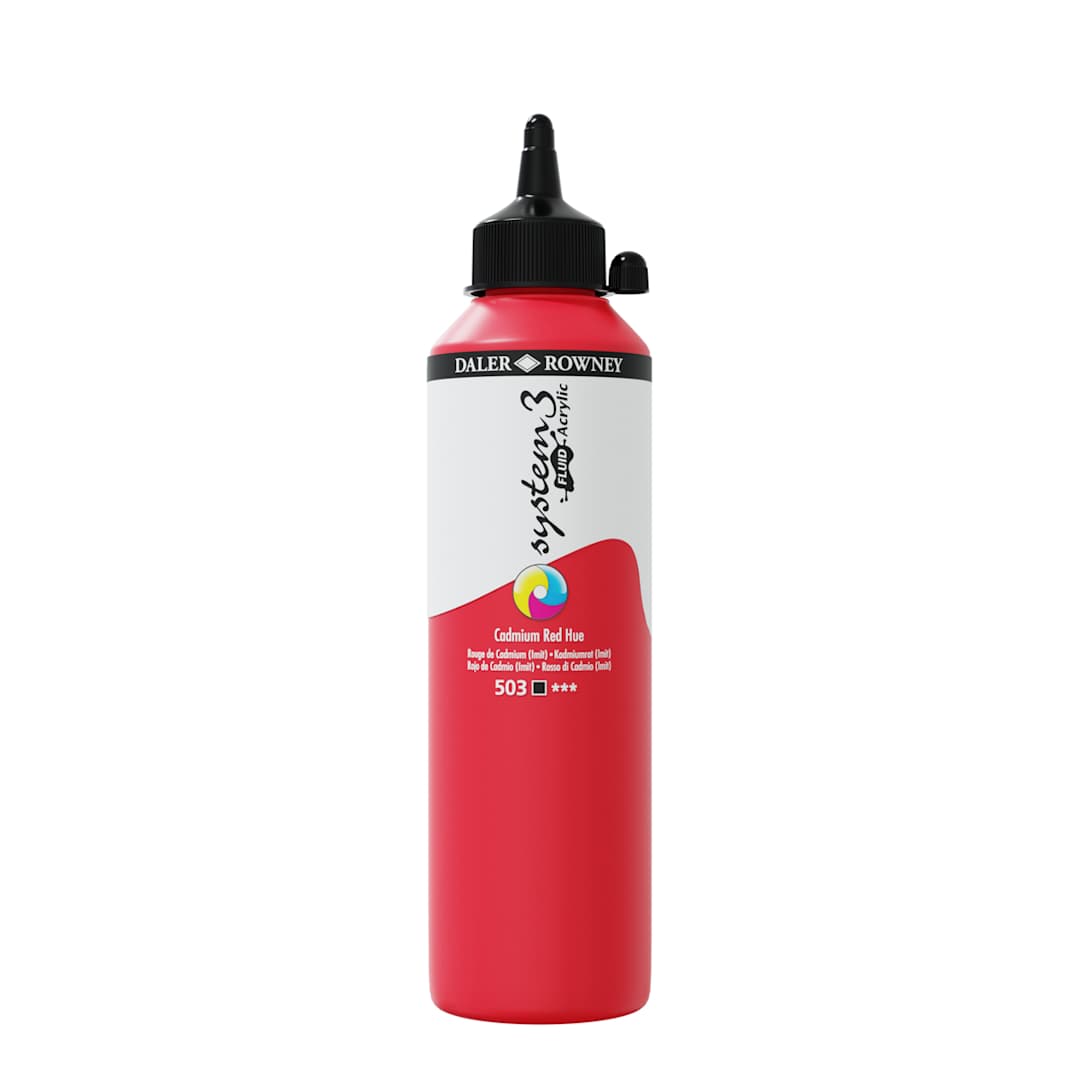 Open in modal - System3 Fluid Acrylics Cadmium Red Hue