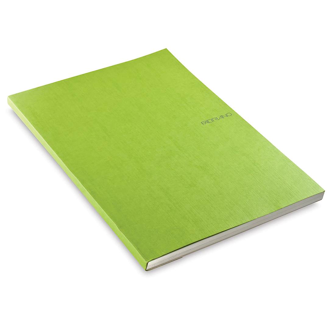 Open in modal - Fabriano EcoQua Notebook - 11.7" x 8.25", Dot, Gluebound, Lime