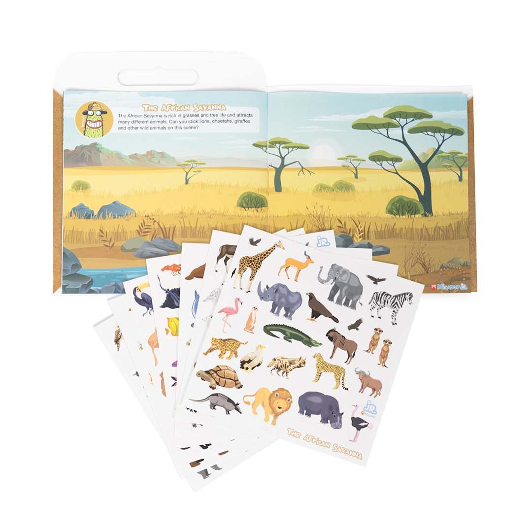 Open in modal - Reusable Sticker Activities Wildlife Pack