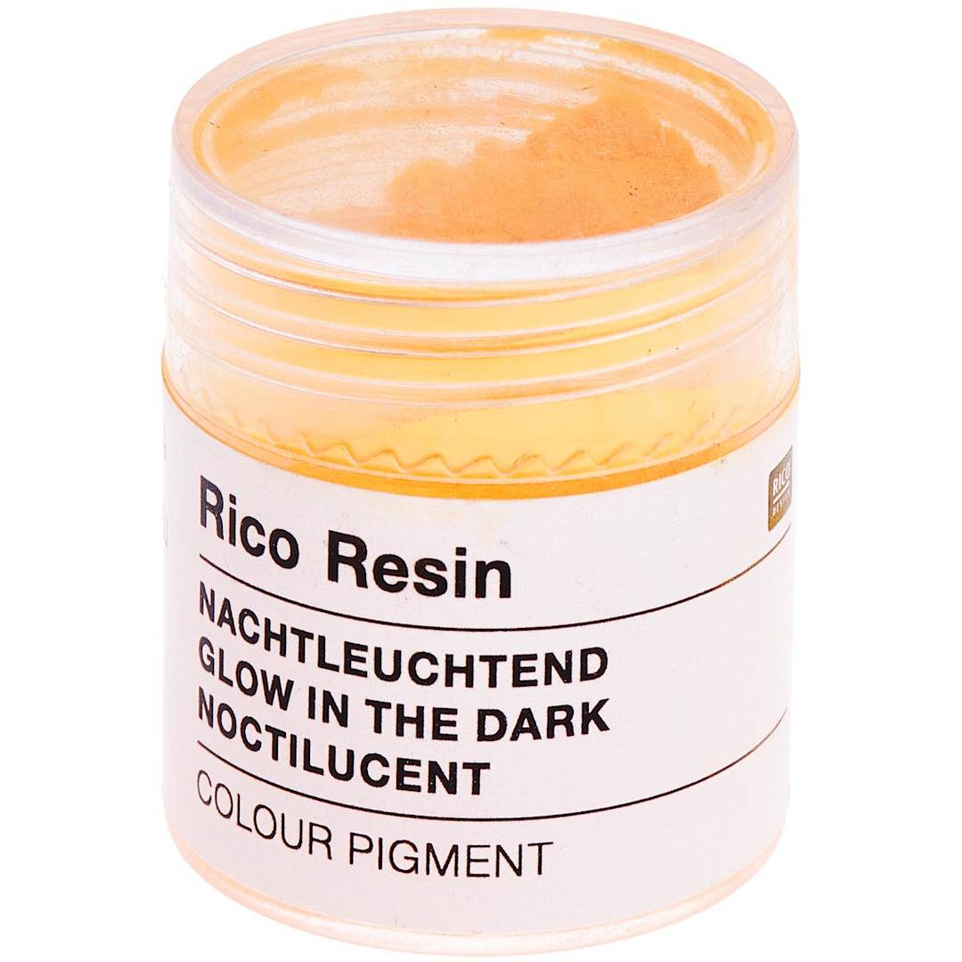 Open in modal - Resin Color Pigment Neon Light Orange - Glow-In-The-Dark