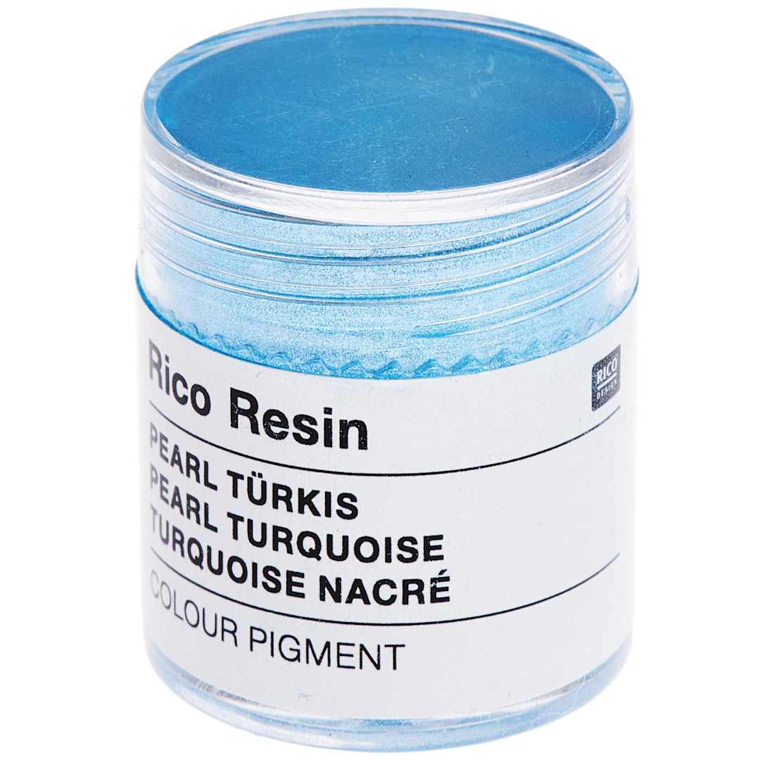 Open in modal - Resin Color Pigment Pearl Turquoise