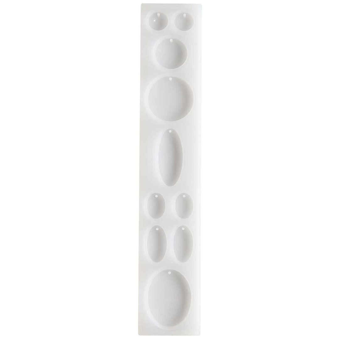 Open in modal - Silicone Molds Pendants Round - Outer Mould 4 x 21.5 cm