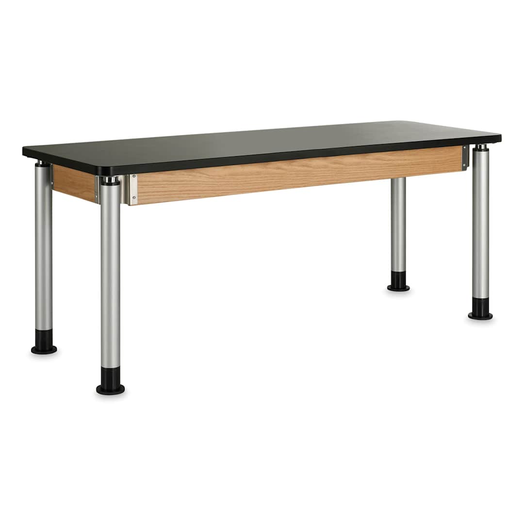 Open in modal - Diversified Spaces Adjustable Height Table - 24'' x 72'' Top