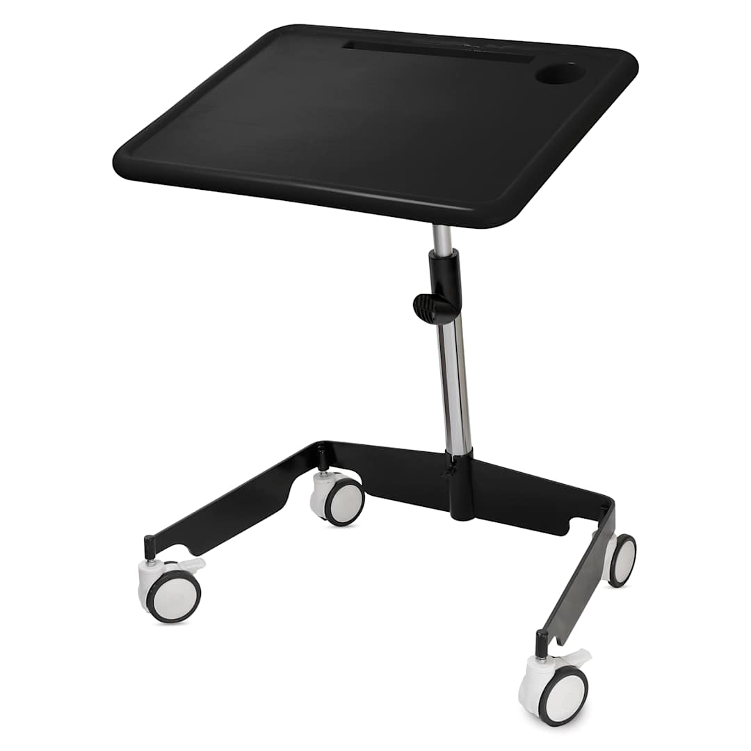 Open in modal - Kore Design Kids Sit-Stand Mobile Student Desk - Black