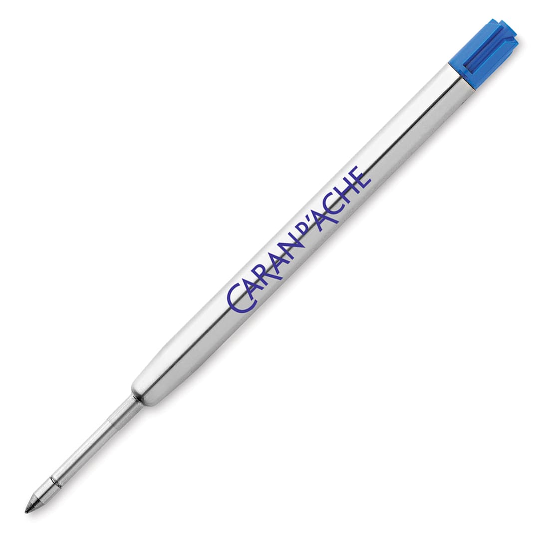 Open in modal - Caran d'Ache 849 Rollerball Ink Cartridge - Blue, Medium Tip