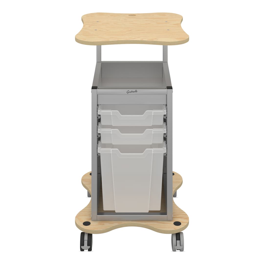 Open in modal - Gratnells MyBase Cart - Standard, front of cart
