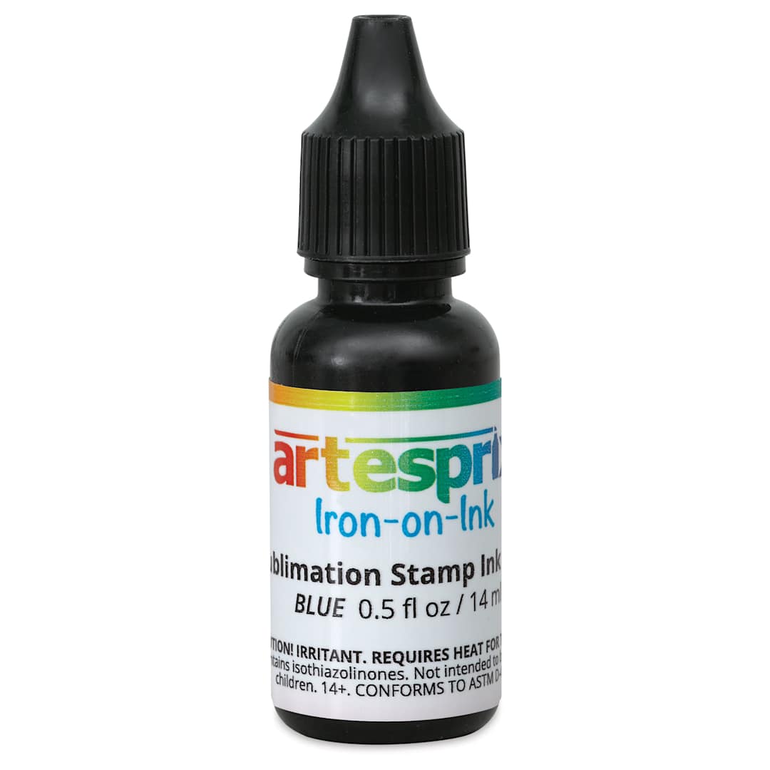Open in modal - Artesprix Sublimation Stamp Ink Refill - Blue, 0.5 oz