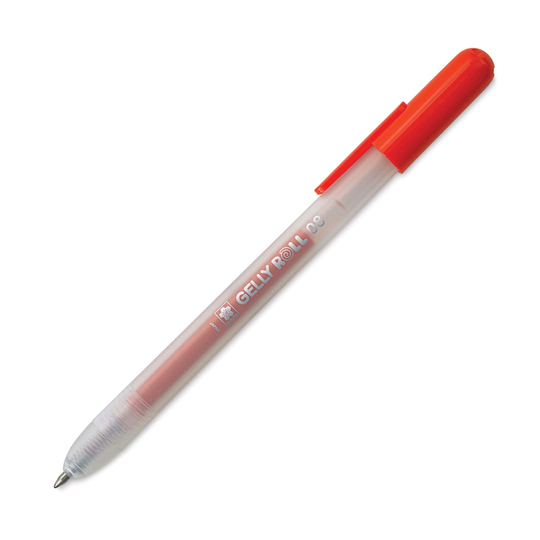 Open in modal - Sakura Gelly Roll Retractable Classic Pen - Red