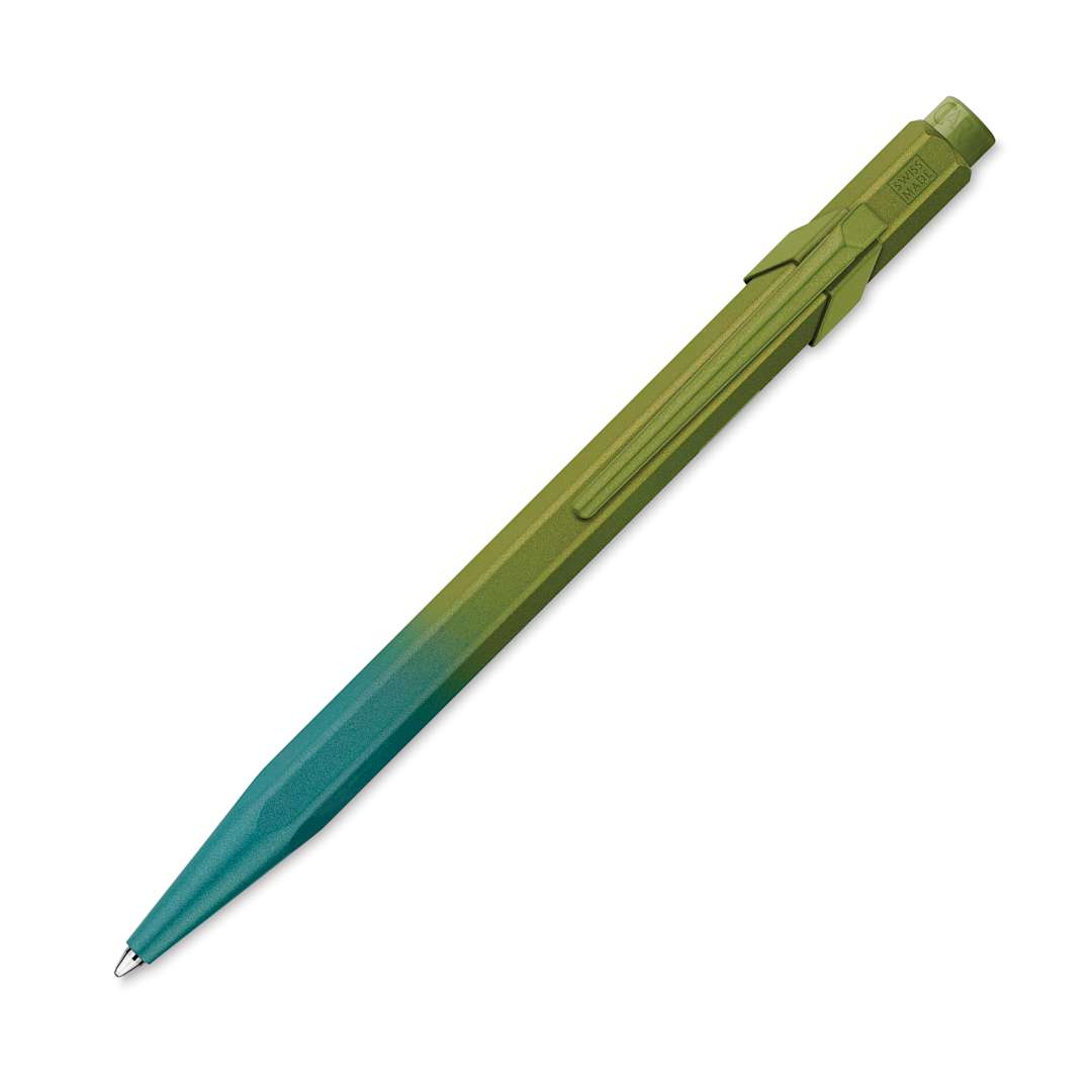 Open in modal - Caran d'Ache 849 Claim Your Style Ballpoint Pen - Green Artic