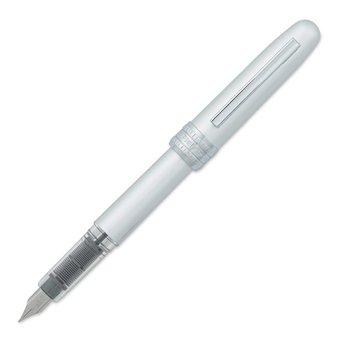 Open in modal - Platinum Plaisir Fountain Pen - Ice White, Fine