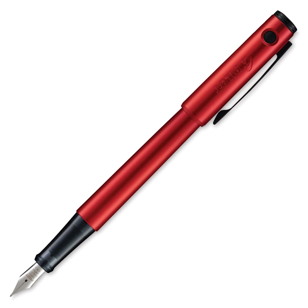 Open in modal - Pilot Explorer Fountain Pen - Red, Medium Nib