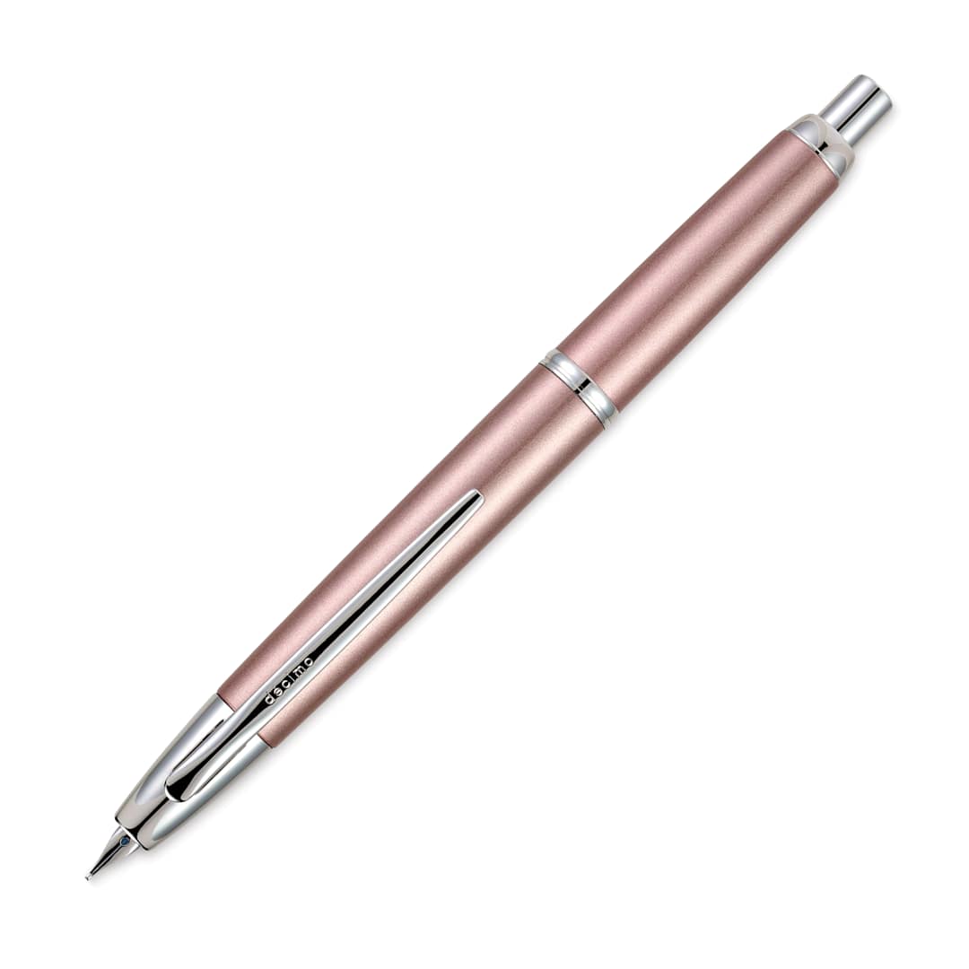 Open in modal - Pilot Vanishing Point Decimo Fountain Pen - Champagne, Medium