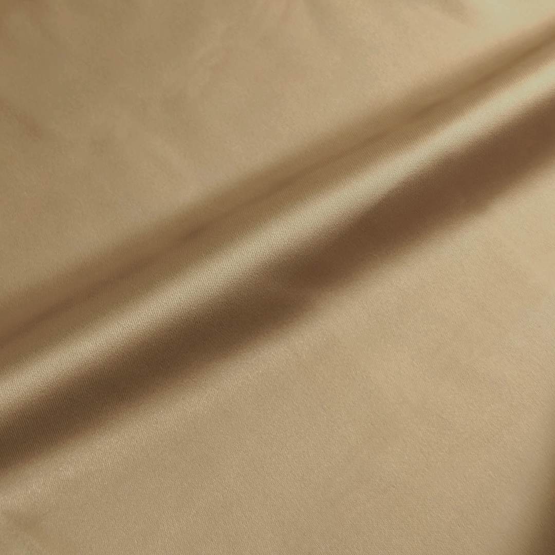 Open in modal - Camelot Solid Moonlight Fabric - Latte, 58" x 15 yds, close-up