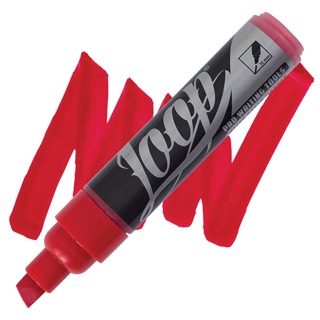 Open in modal - Loop Water-Based Acrylic Marker - Brighton, 10 mm marker and swatch