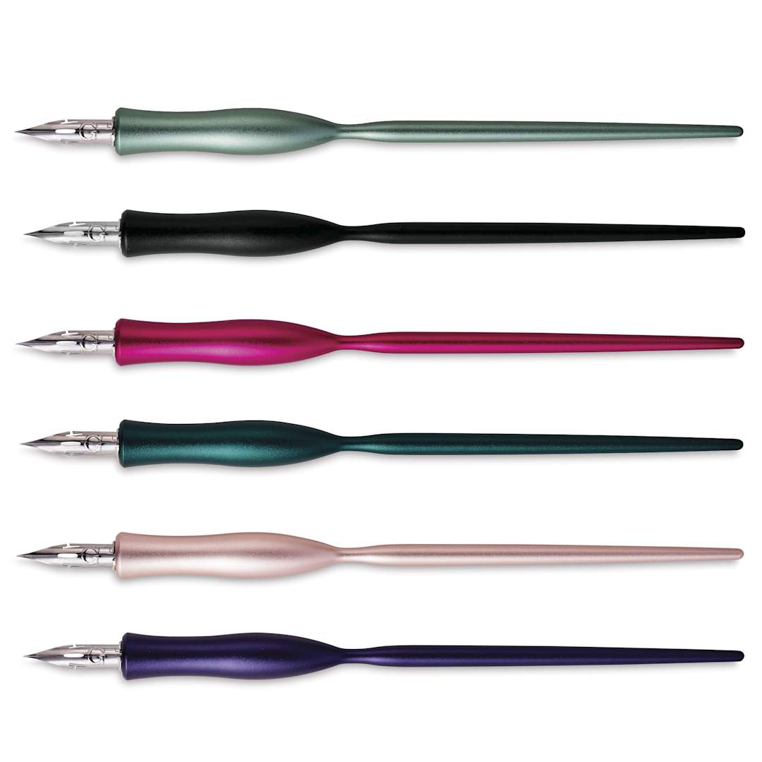 Open in modal - Tom's Studio Flourish Straight Calligraphy Dip Pens