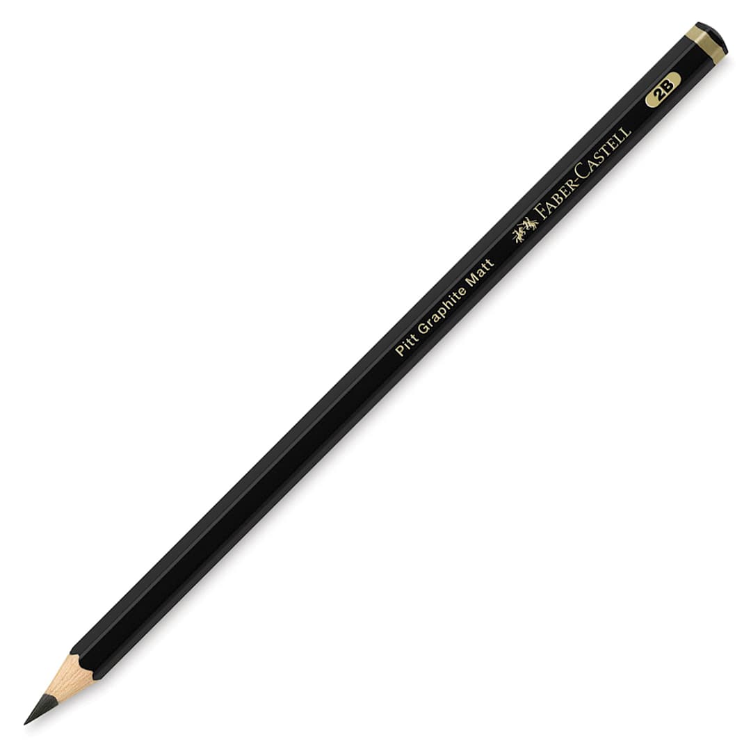 Open in modal - Faber-Castell Pitt Graphite Matte Pencil - 2B