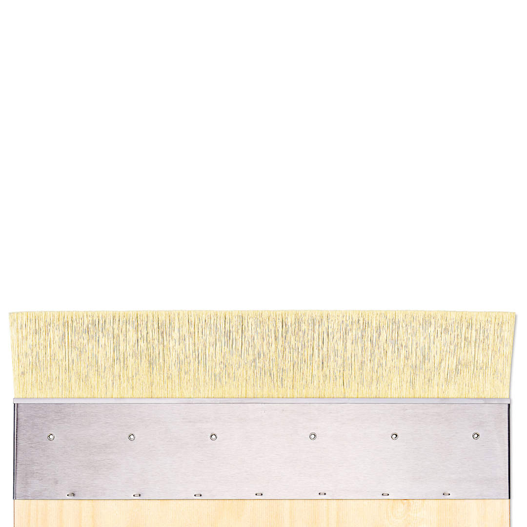Open in modal - Da Vinci Maestro 2 Hog Bristle Brush - Mottler Standard, Short Handle, Size 400, close up