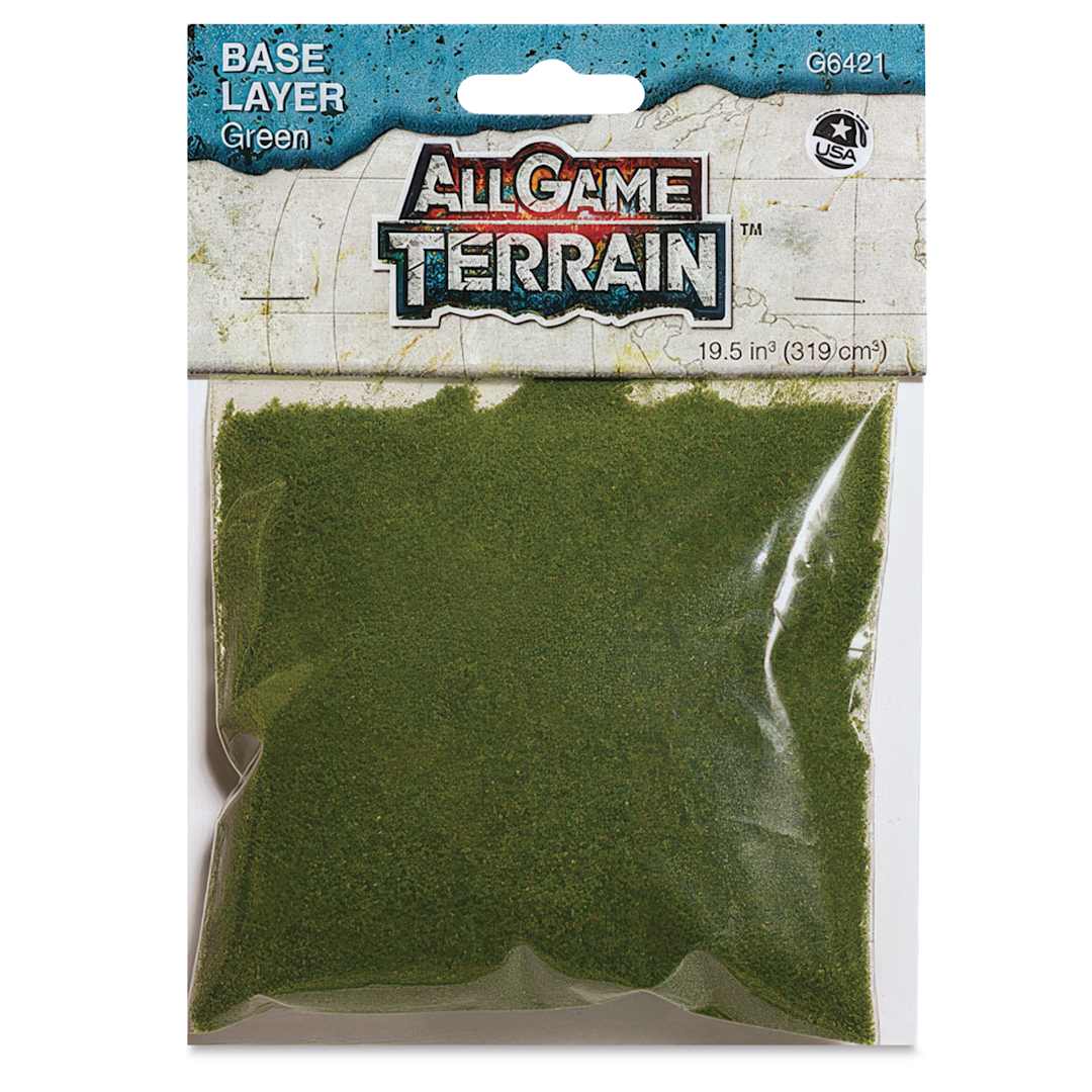Open in modal - All Game Terrain Base Layer - Green, packaging