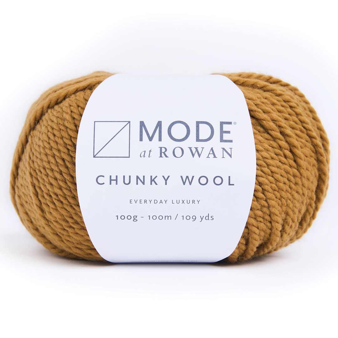 Open in modal - Mode at Rowan Chunky Wool Yarn - Golden Brown, 109 yds