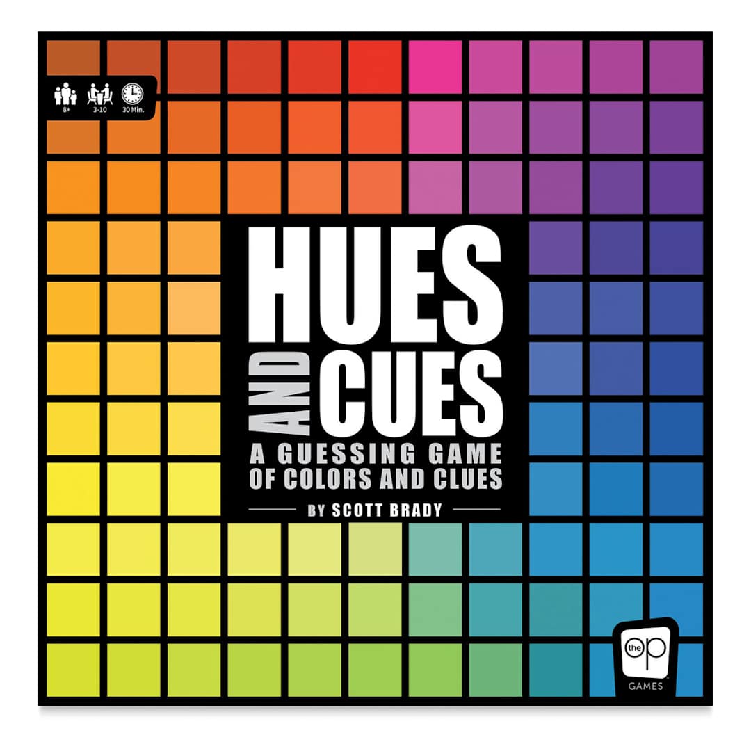 Open in modal - Hues and Cues: A Guessing Game of Colors and Clues - Front of Package