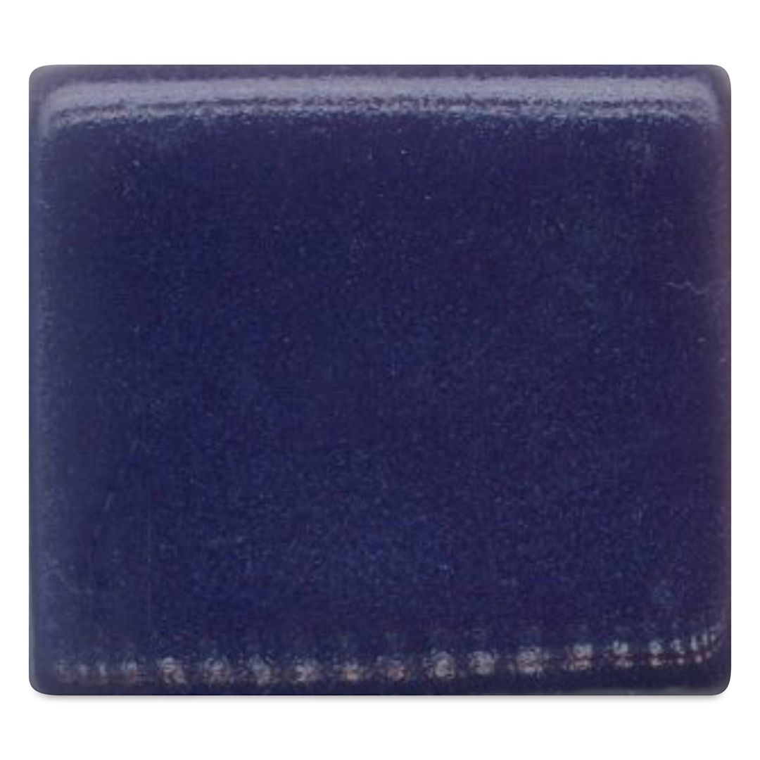 Open in modal - Coyote High Fire Underglaze - Mazerine Blue - fired to mid-range