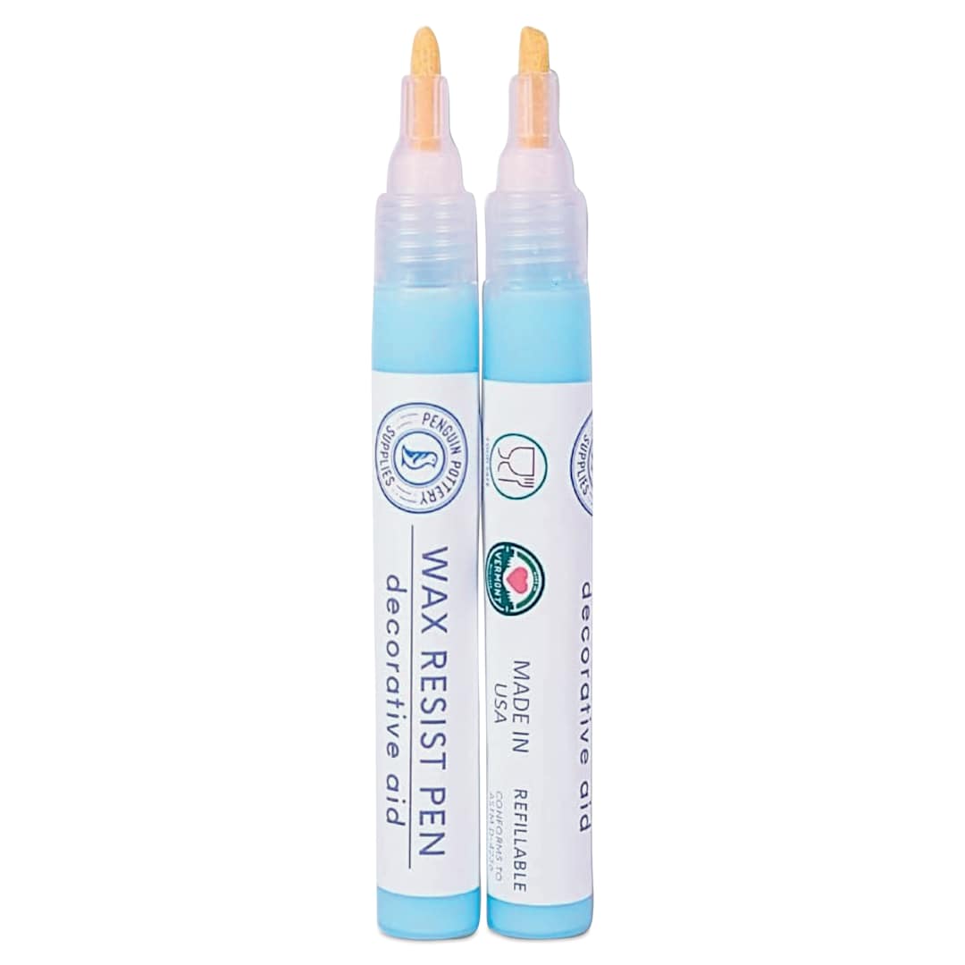Open in modal - Penguin Pottery Wax Resist Pens - Pkg of 2