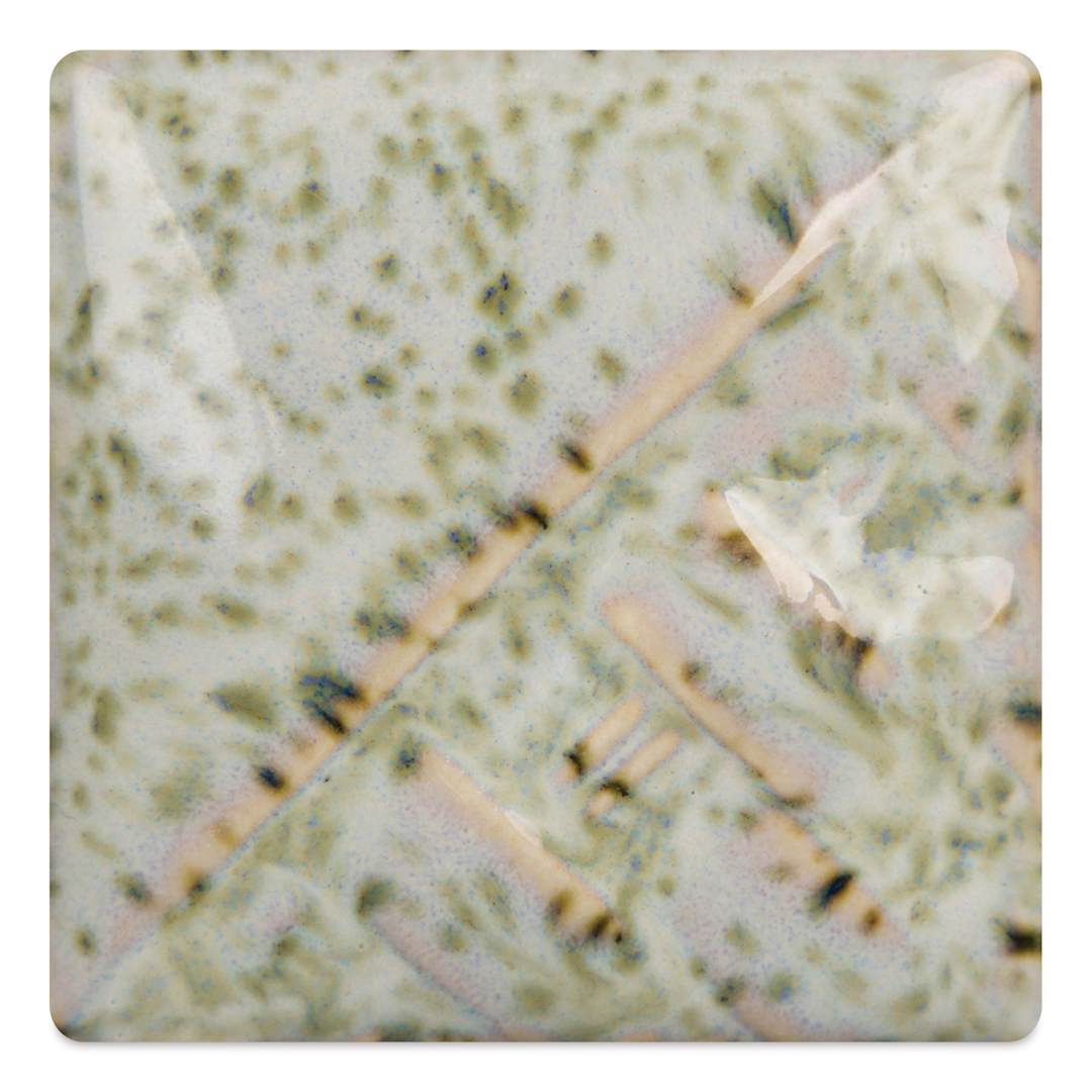 Open in modal - Mayco Stoneware Classic Glaze - Lily Pad fired to cone 6 oxidation