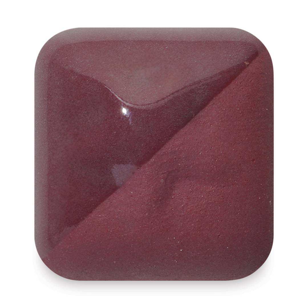 Open in modal - Laguna New Silky Underglaze - Wine, 4 oz fired to cone 6 oxidation