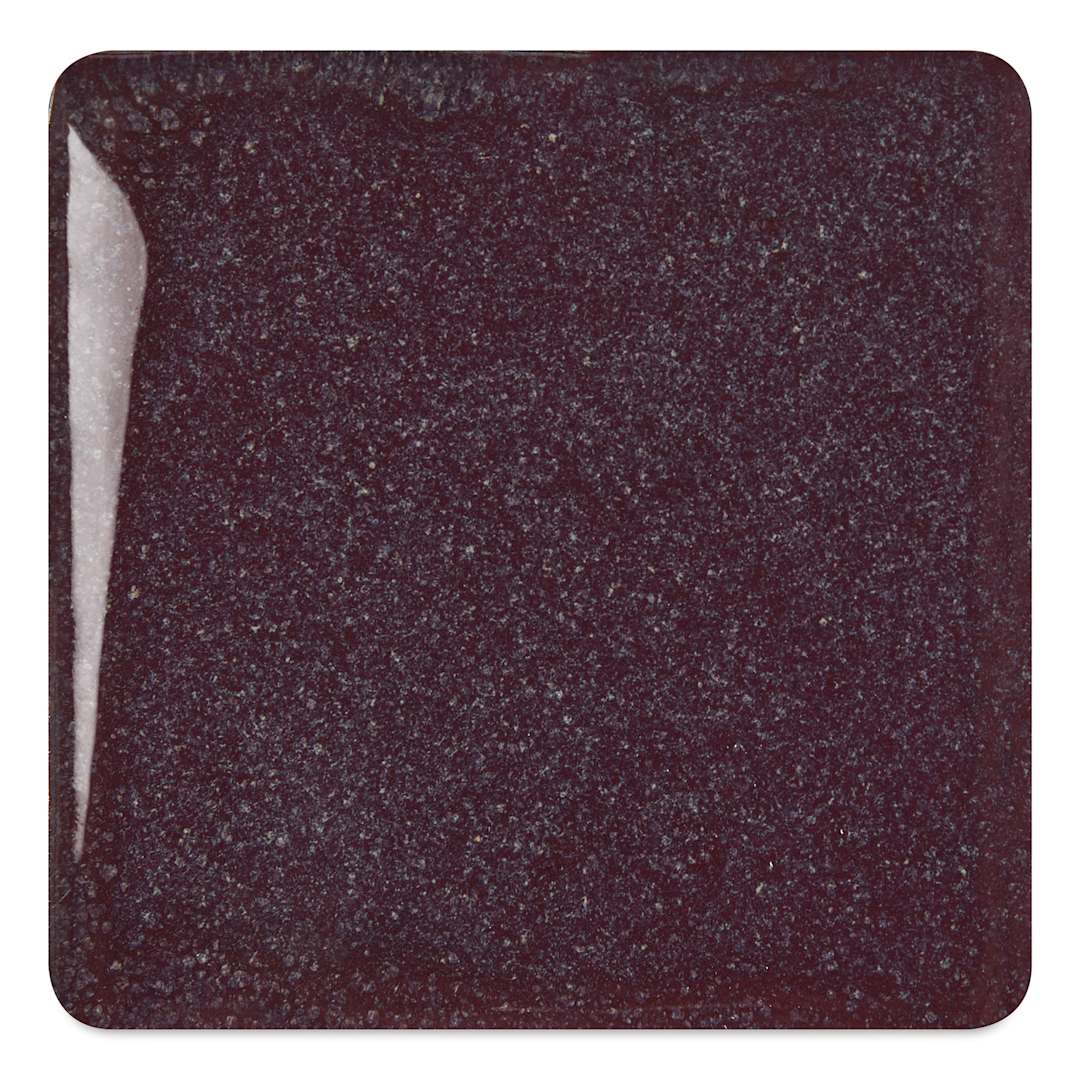 Open in modal - Speedball Studio Plus Glaze - Plumberry Ember, 16 oz fired to cone 05 oxidation