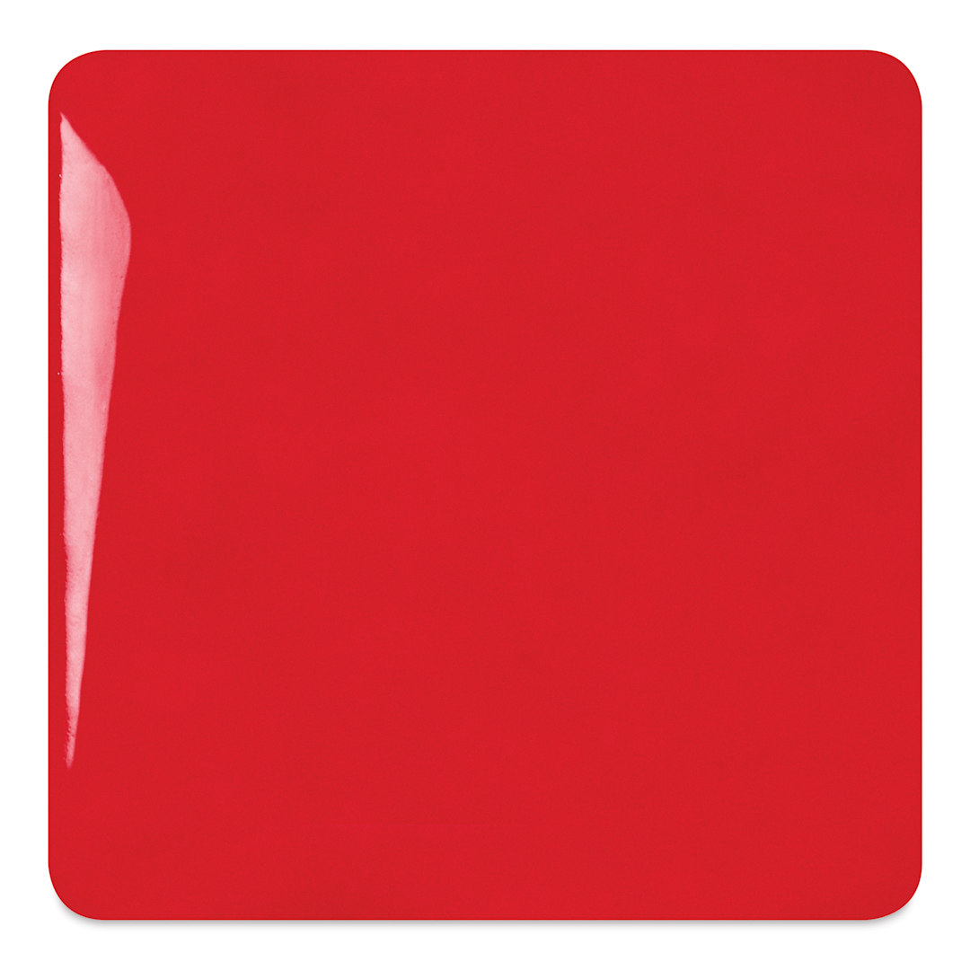 Open in modal - Speedball Studio Plus Glaze - Cherry Crush, 16 oz fired to cone 6 oxidation