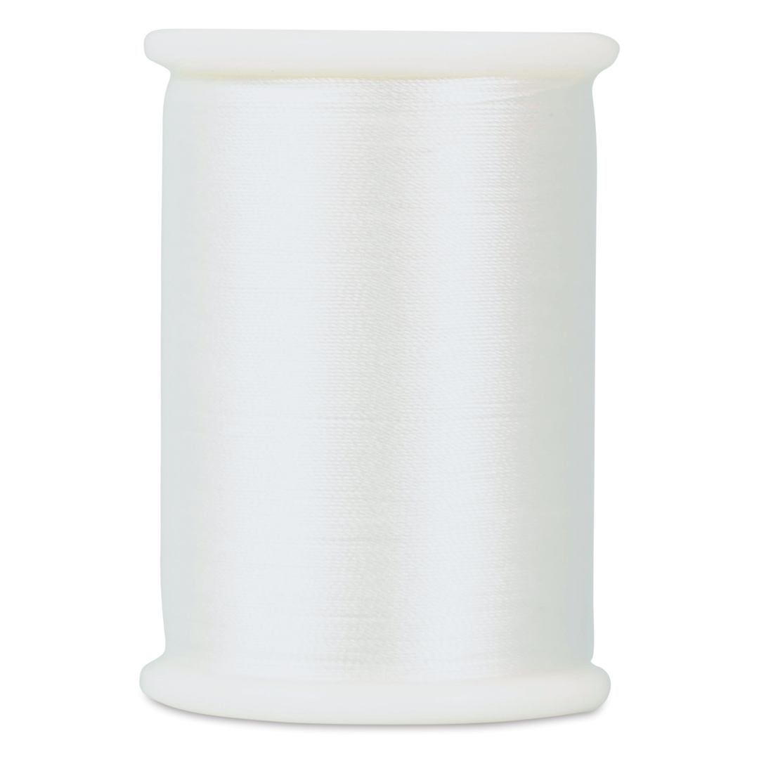 Open in modal - Clover Silk Thread - White, 109 yds