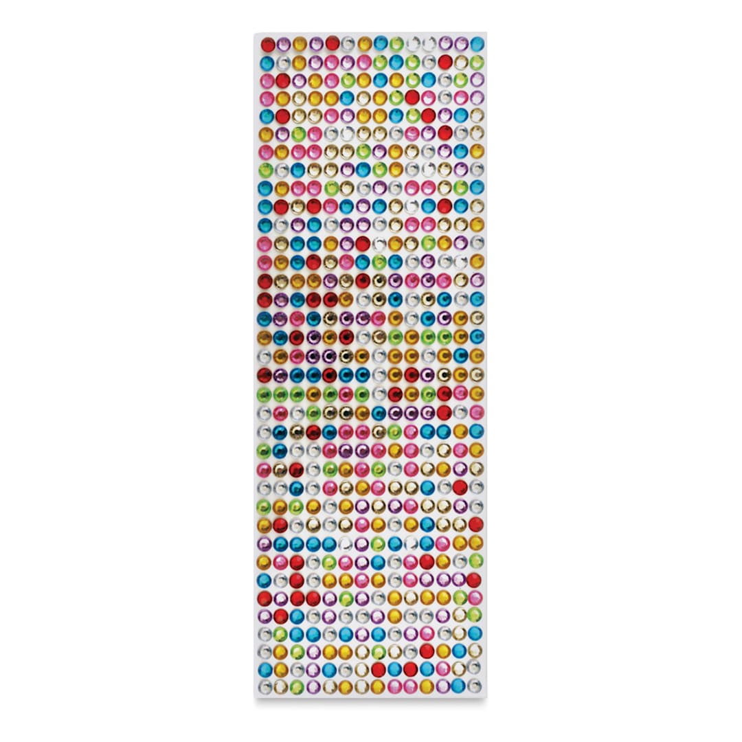 Open in modal - Gemstone Stickers - Multicolor, 4" x 6" Sheet