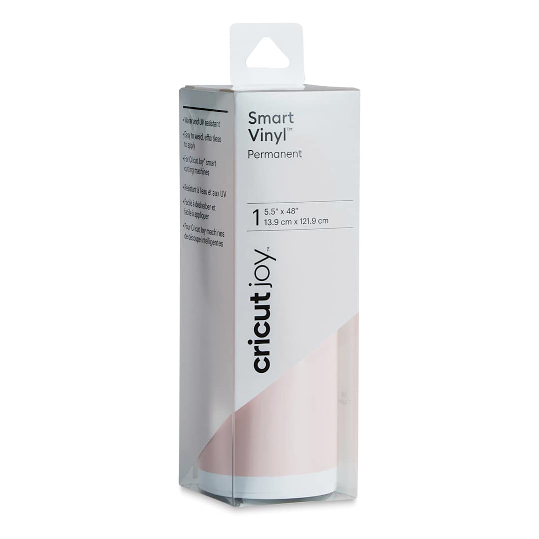 Open in modal - Cricut Joy Permanent Smart Vinyl - Tulip, 5-1/2" x 48", Roll (In packaging)
