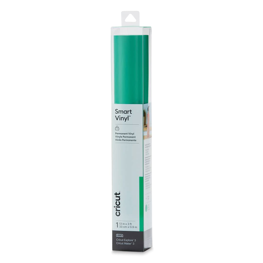 Open in modal - Cricut Permanent Smart Vinyl - Grass, 13" x 3 ft, Roll (In packaging)