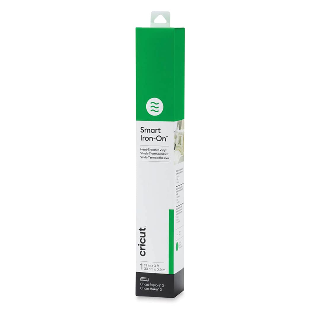 Open in modal - Cricut Smart Iron-On Heat Transfer Vinyl - Grass, 13" x 3 ft, Roll