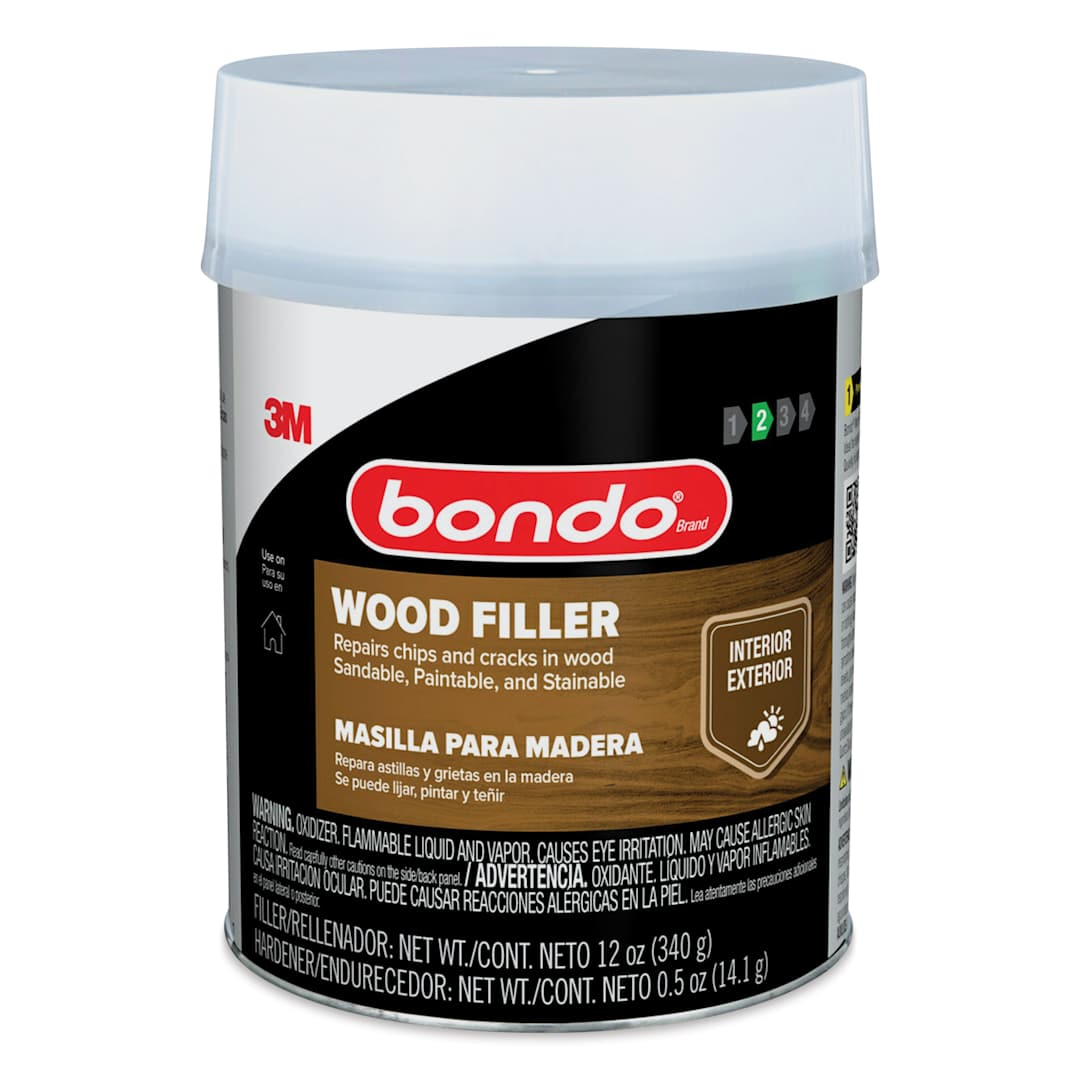 Open in modal - Bondo Wood Filler - 12 oz, Can