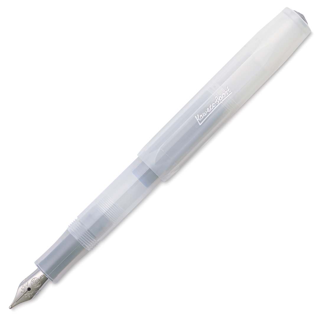 Open in modal - Kaweco Frosted Sport Fountain Pen - Coconut, Broad